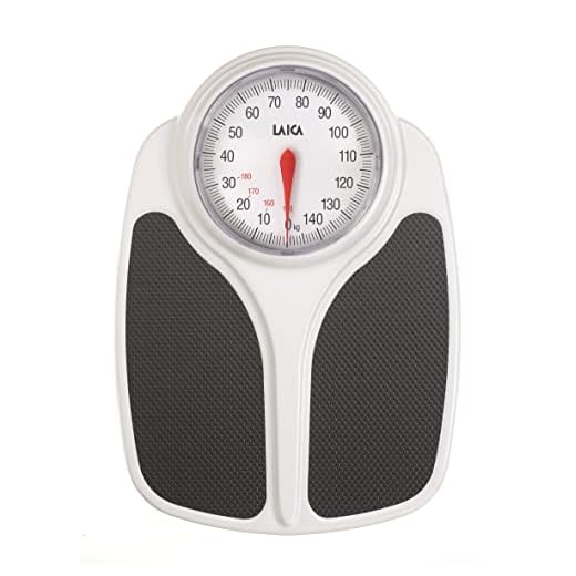 Laica PS2014 Bilancia Pesapersone Meccanica, Display Extra Large, Multicolore 45.5 x 32 x 8.8 cm