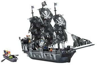 ブラックパール号 1184blocks ブロック おもちゃ Amazon