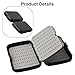 Double-Sided Fly Fishing Flies Box for Trout and Bass – Pocket-Sized Tackle Organizer with Foam Insert, Lightweight PE Plastic Storage Box (12. x 9 x 3. cm)(B)