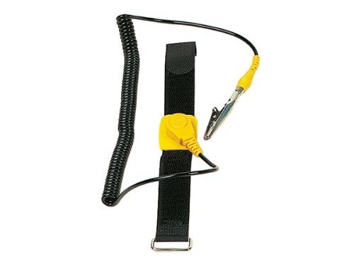 Velleman AS2 Black/YEL Anti-Static Wrist Strap