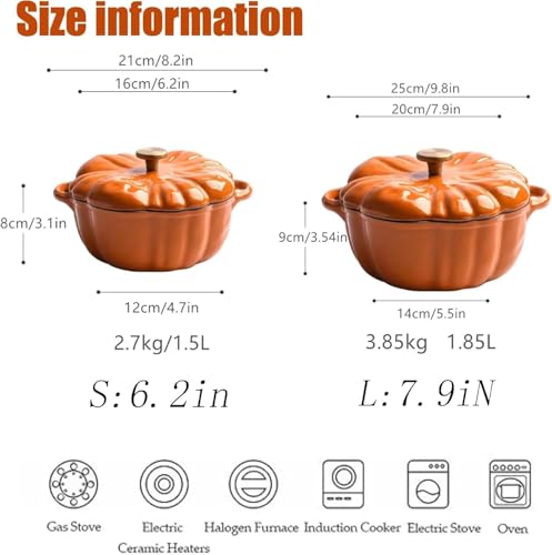 Cocotte en fonte pour pâtisseries et repas d'Action de grâce