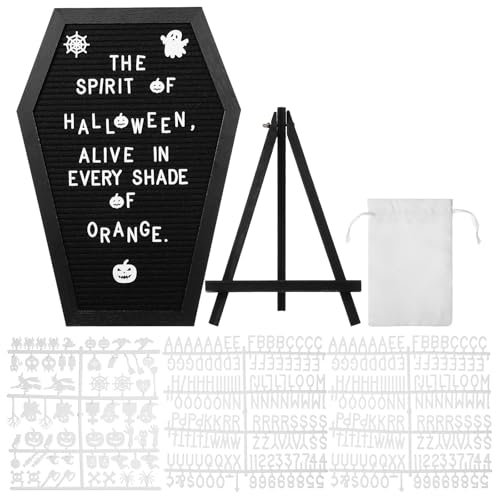 Tableau mémo en feutre noir polyvalent avec cadre en bois stable