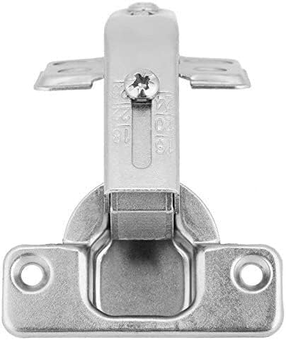 Cabinet Butt Hinge,Folding Door,2Pcs Corner Fold Cabinet Door Hinge 135 Degree Angle Hinge W/Screws Door Hinge Hinges