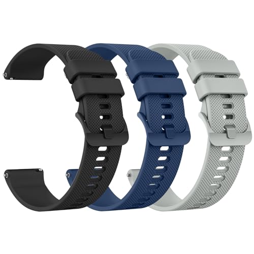Correas de silicona para reloj ID208 Plus Meliya pack 3