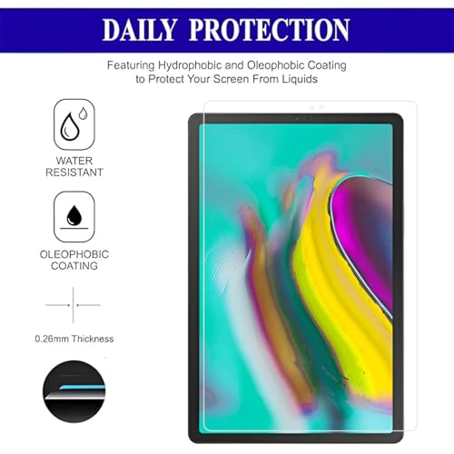 Image of Samsung Tab S5e 10.5 - SM-T720 /T725 (2019) Tempered Glass | Screen Protector Tempered Glass for Samsung Galaxy Tab S5e 10.5 - SM-T720 /T725 (2019) - 1 Pack