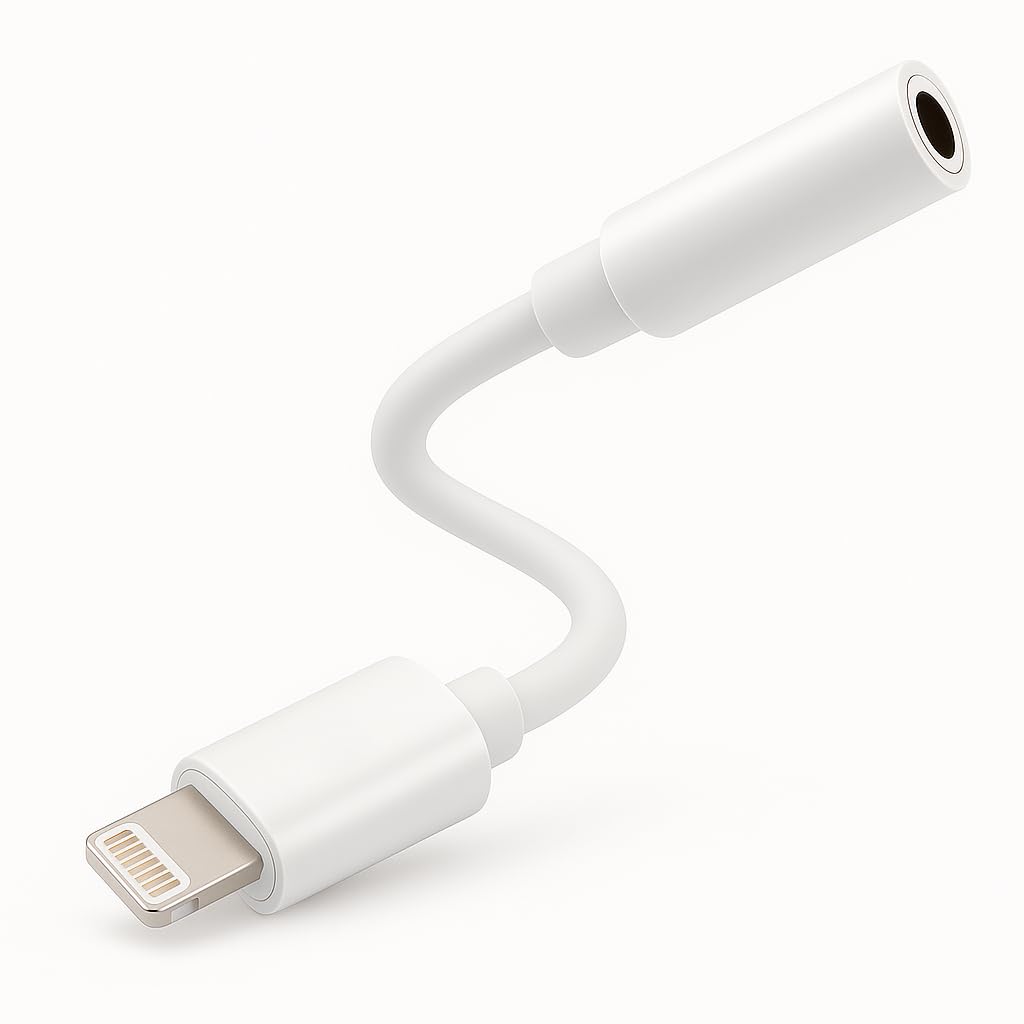 Apple-MFI Certified Lightnlng to 3.5 mm Headphone Jack Adapter, Aux Audio Jack, Compatible with I-Phone 14/13/12/11 Pro/Xr/Xs Max/X/8/6 All iOS Devices