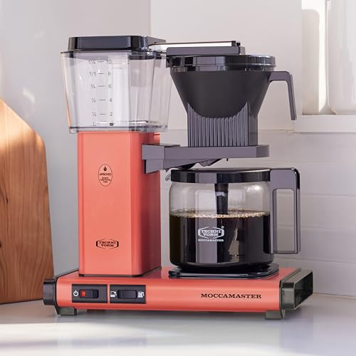 Image of Technivorm Moccamaster 53634 KBGV Select 10-Cup Coffee Maker Sorbet, 40 Ounce, 1.25l