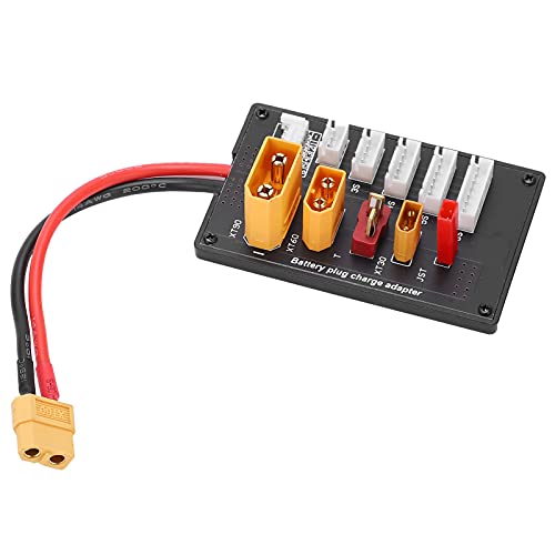 XT60 Lipo Parallel-Ladeplatine, Parallel-Ladeplatine für 2S-6S Lipo-Akkuladegerät, Paralleler Symmetrischer Ladeadapter mit XT60 auf Banane