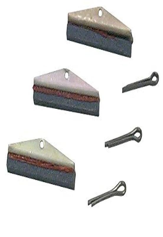 Kit de pedras de reposição Lisle 10050 para ferramenta 10000, grão 240, 3 peças