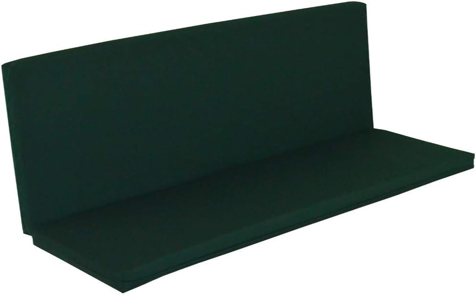 6' Full Bench Cushion, Forest Green