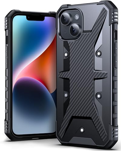 Protection appareil photo iPhone 13 et coque antichoc noire aux normes militaires