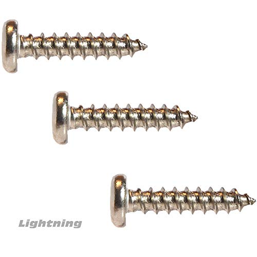 Tornillo para chapa acero inoxidable #6X3/8" pack 25 miniatura 3