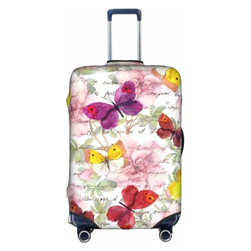 Housse de bagage élastique anti-rayure pour protéger votre valise XL blanche zippée