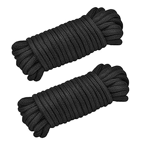 Soft Rope Cord,Soft Cotton Rope 10 M/33 Feet 8 MM All Purpose Cotton