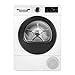Bosch - Secadora con bomba de calor, 8 kg, AutoDry, Antiarrugas, Media carga, Blanco, WQG235D1ES, Lanzamiento 2025