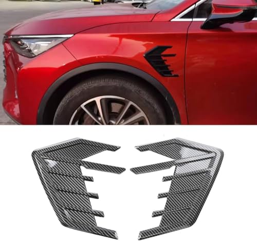 Cache d'aération d'aile de voiture Alpina D5 G30 finition carbone