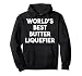 Mejor licuador de mantequilla del mundo Sudadera con Capucha