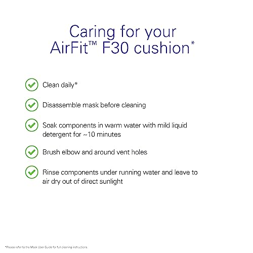 Resmed 64151 Airfit F30 Cushion - Full-Face Cpap Mask Cushion Replacement thumb #4