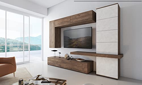 Calitan Furniture Factory Sp Z O.O. Soggiorno Mod. Zante Noce Eastwood E Spatolato
