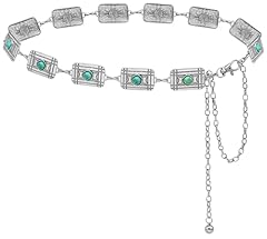 Silver Turquoise Square