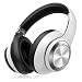 Produktbild SLuB Kabelloses Bluetooth-Headset, zusammenklappbares Headset, hochauflösender, Bass,Lärmminderung, integriertes Mikrofon und abnehmbares Kabel, geeignet für Handys, PCs, Fernseher, etc. (weiß)