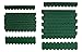 Produktbild crash-marek 2m²-5-Sets Mini Dachschindeln,Grün,Dachpappe,Nistkasten,Vogelhäuser,Kanichenstall,Gehege,Abdeckung,Bastlersatz,Biberschwanz,Briefkasten