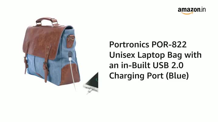 portronics laptop bag