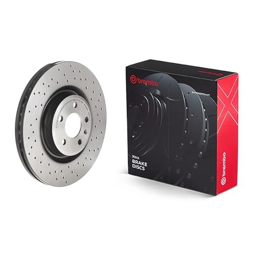 Disques Brembo 09.B970.1X ventilés pour stopper les vibrations au freinage sur Audi A6