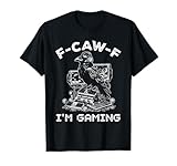 Funny Chicken F-Caw-F Humor Quote Meme Tees
