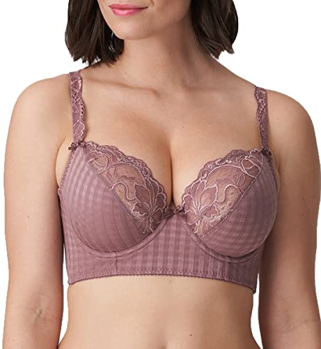 Soutien-Gorge Longue Ligne à Armatures Rembourré Noir Cristal Primadonna