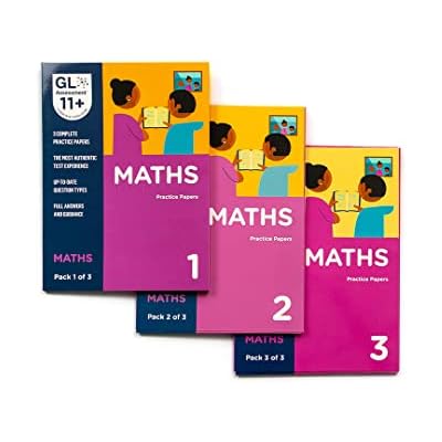 GL Assessment 11 Plus Practice Papers 2025 All Maths Packs Bundle (3 Packs) | UK Exam Prep 11+ Maths Practice Papers | 11+ Practice Books Each Contain 3 Practice Papers Exam Guidance And Answers