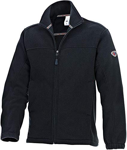 BP 1872-646-32-M Fleece-Jacke, Stehkragen- und Arm-Hebesystem, 270,00 g/m² 100% Polyester, schwarz, M
