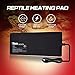 iPower 8 by 18-Inch 24W Reptile Heat Mat, LCD Digital Aquarium Thermometer, Under Tank Warmer Terrarium Heat Pad for Turtles Lizards Frogs and Other Small Animals, Multi Sizes