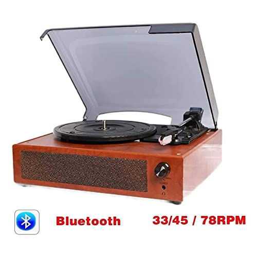 Record Player Turntable with Built-in Bluetooth Receiver 2 Stereo Speakers 3 Speed 3 Size All-in-One Suitcase Record Player for Entertainment and - Les Beatles, Paul McCartney, John Lennon, RIngo Starr, George Harrison Record Player Turntable with Built-in Bluetooth Receiver 2 Stereo Speakers 3 Speed 3 Size All-in-One Suitcase Record Player for Entertainment and – Image 5