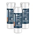 Crystala Filters XWF Replacement for GE XWF Refrigerator Water Filter Pack of 3 (Not XWFE)