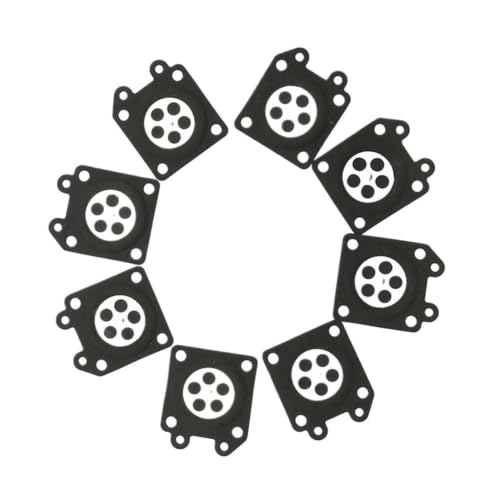 Membrana de carburador lote de 10 juntas de reparación para motosierra 2500 3800 4500 5200 5800