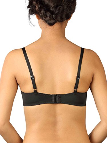 Image of Triumph T-Shirt Bra for Women Padded Non Wired Everyday Bra Invisible Wireless Seamless Lingerie Soft Moulded PU Cup Support Comfortable Smooth Microfiber T-Shirt Bra Pack of 1