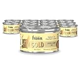 Fromm Indoor Gold Chicken & Salmon Pate Cat Food - Premium Wet Cat Food - Chicken Recipe - Case of (12) 3 oz Cans