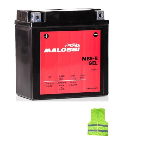 Gel Batterie Wartungsfrei 12V 5AH YB4L-B, YTX4L-BS, YT4L-B Für - Foto 4