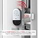 Sanjie Door Alarms When Opened,Door Window Alarm Sensors for Kids Safety/Home Security/Pool/Garage/Dementia/Toddler/Travel Security,Easy to Install,Volume Control/Loud Alert,Long Battery Life,10 Pack