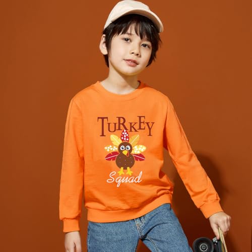 Thanksgiving Sweatshirt Toddler Boy Girl Gobble Turkey Long Sleeve T Shirts 1-10 Years3