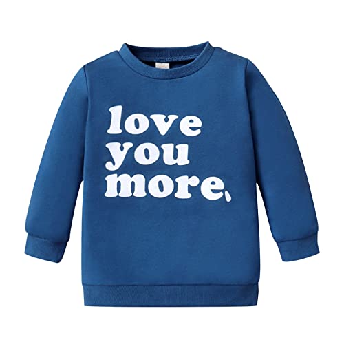 Unisex Kids Sweatshirt Child Kids Toddler Infant Baby Boys Girls Letter Long Sleeve Sweatshirt Pullover Hoodies