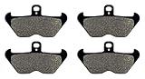 Les plaquettes de frein moto offrent une résistance élevée aux températures élevées, une friction stable, une force de freinage ultra-élevée, un taux d'usure extrêmement faible et un faible niveau sonore.