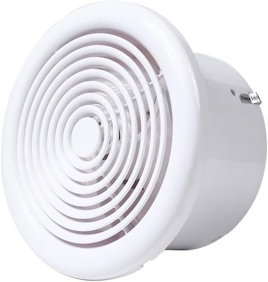 Circular Household Exhaust Fan Bathroom Window Ventilation Wall