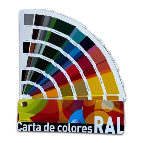 RAL TINTOMETRÍA, 192 colores, 33 páginas