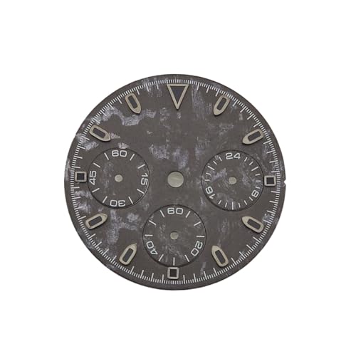Cadran de montre VK63 chronographe 29mm boîtier 39mm quartz sans logo
