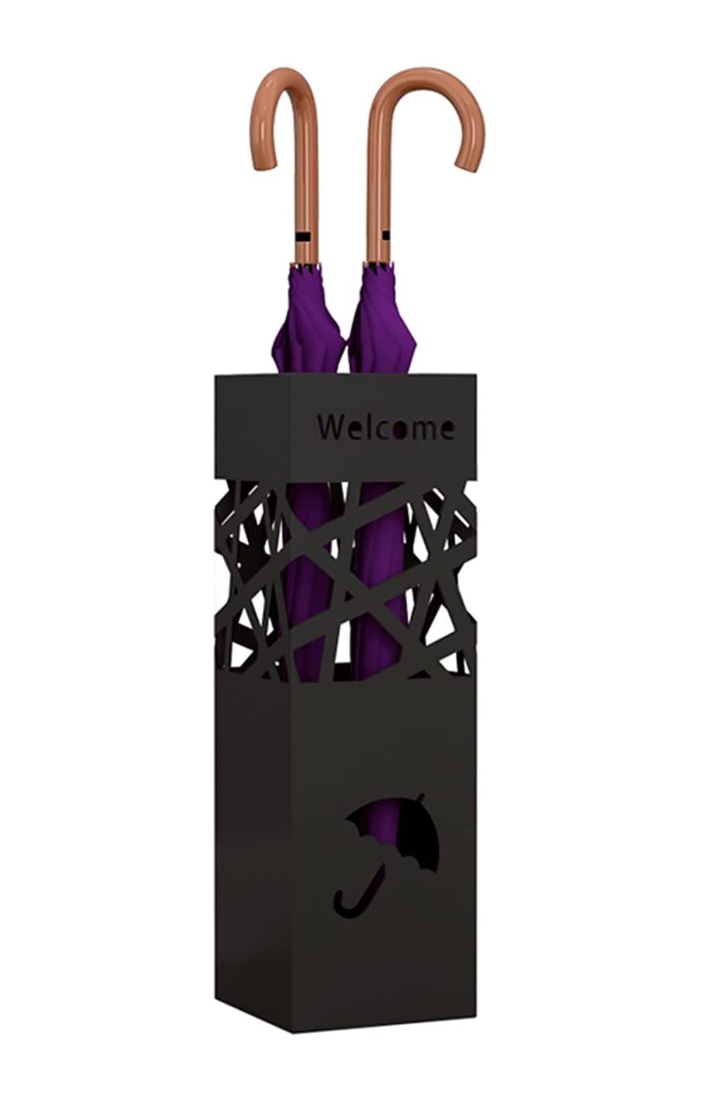 Support d'Organisateur de Parapluie pour Couloir d'Entrée Moderne