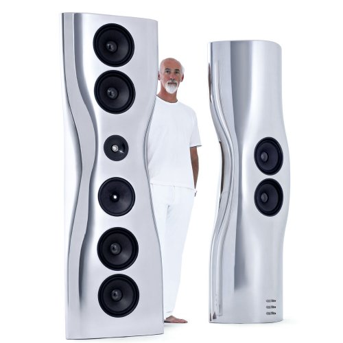 Preisvergleich Produktbild KEF MUON MK2 / Paar Lautsprecher Aluminium