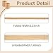 BEVTEE Raffia Ribbon, 2 Rolls 436 Yards Raffia Yarn, Natural Raffia Paper Twine String for Gift Wrapping Christmas Crafts DIY Decoration, 1/4 Inch (Kraft)