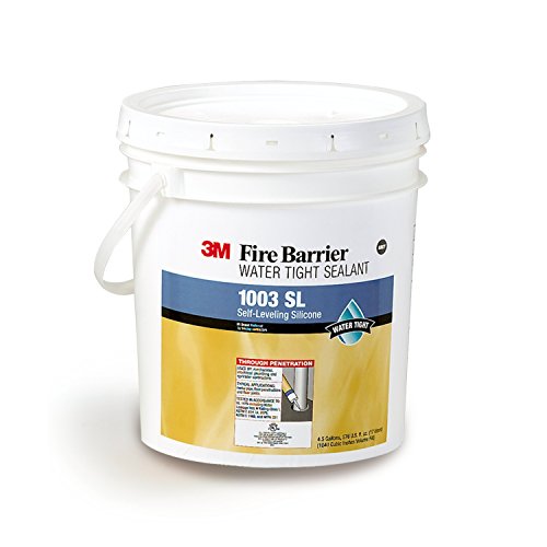 3M Fire Barrier Water Tight Sealant 1003 SL, Gray, 4.5 Gallon Drum (Pail)